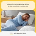 thumbnail image 2 of Almohadas Nooz Responsive Foam 2 pack Tamaño King Size 80x40 cm Memory Foam Nooz Memory Foam 2 Pack, 2 of 7