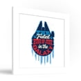 thumbnail image 5 of Gallery Pops Star Wars: Saga - Millenium Falcon Fastest Wall Art, White Framed Version, 12" x 12", 5 of 5