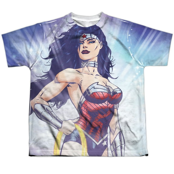 Jla - Warrior Goddess - Youth Short Sleeve Shirt - Medium