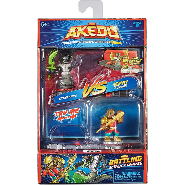 Akedo - Ultimate Arcade Warriors Versus Pack Mini Battling Akedo - Ultimate Arcade Warriors Versus Pack Mini Battling