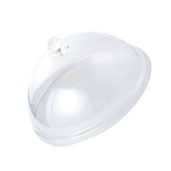 COSMOBETTY Transparent Acrylic Food Cover for Keeping Away No Mesh Sturdy and Portable 21.5cm