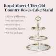 thumbnail image 4 of Royal Albert Old Country Roses Three-Tier Cake Stand, 11.5", Multi, 4 of 4