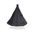 thumbnail image 2 of Hangout Pod, LLC Hangout Pod Waterproof Protective Weather Cover, Rain Fly / for Hangout Pod Hammock Bed, Black, 2 of 5