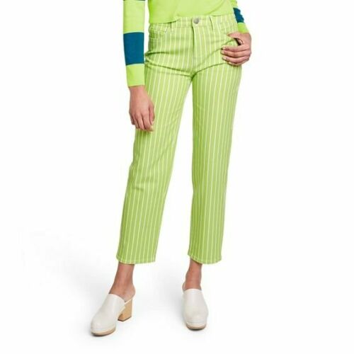 Victor Glemaud Lime Green Jeans 