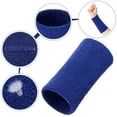 thumbnail image 4 of 6 Inch Wrist Sweatband Sport Wristbands Elastic Athletic Wrist Bands for Sports, 4 of 7