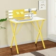 thumbnail image 2 of kings brand furniture kids children's computer writing desk, green, 2 of 2