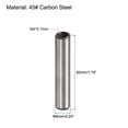 thumbnail image 2 of M4 Internal Thread Dowel Pin 10 Pack 6x30mm Chamfering Flat Carbon Steel Cylindrical Pin, 2 of 5