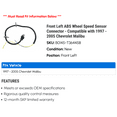 thumbnail image 2 of Front Left ABS Wheel Speed Sensor Connector - Compatible with 1997 - 2005 Chevy Malibu 1998 1999 2000 2001 2002 2003 2004, 2 of 2