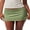 Green, variant on Rdhnmea Women's Fashion Mini Skirts Y2k Solid Color Low Waist Short Skirts Summer Casual Beach Bodycon Skirt Trendy Streetwear