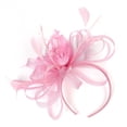 thumbnail image 6 of Yeetfub Fascinators Hat Hats for Women Fashionable Hats for Women Fascinators Womens Flower Hat for Tea Party Cocktail Ball Wedding Church ky Derby Hats Wedding Hats for Women,Pink, 6 of 8