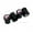 Black, variant on Hex Maserati Logo Emblem Car Wheels Tire Air Valve Caps Stem Dust Cover Sport