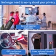 thumbnail image 5 of QIGEEKU Hidden Camera Detector, Portable Bug Detector with Anti-Spy Eavesdropping Tracking, Infrared Scanning, and GPS Detector for Car, Home, Hotel, Travel, and Office., 5 of 7