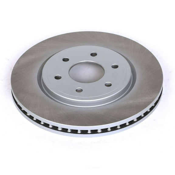 PowerStop JBR1124SCR PowerStop - Front Semi-Coated Rotor