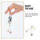 thumbnail image 3 of unbranded Phone Lanyard Rosa Con Fortuna Para Y Uso Diario, 3 of 8