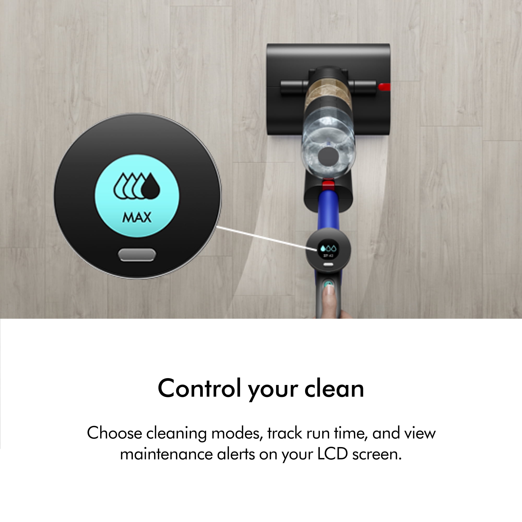 Dyson WashG1™ Wet Cleaner | Matte Black/Ultra Blue | New