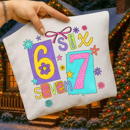 Six Seven 6 7 Meme Funny Hands, Viral Internet Meme Humor, Funny Generation Z, 67 Trend, Funny Social Media,Sports Gift shirt