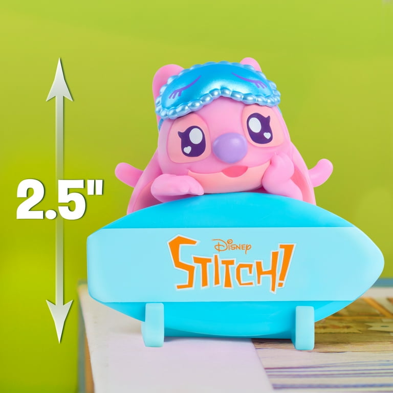 Disney Stitch Attachmeez Collectible Mini Figure Blind Box, Hangs