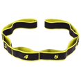 thumbnail image 1 of Bande de Résistance Jaune à 8 Niveaux Réglables et Segmentée pour le Entraînement Physique Complet du Corps – Mélange Polyester-Coton et Latex à Haute Élasticité, Conception Antidérapante pour le Yoga, le Pilates, la Danse Latine, l'Étirement, la Force, 1 of 6