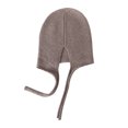 thumbnail image 2 of Wancir Beanie Hat for Women Knitted Slouchy Beanie with Cute Pom Pom Tassels Wide Brim Trendy Rainbow Striped Cap, 2 of 3