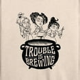 thumbnail image 3 of Hocus Pocus - Trouble is Brewing - Women's Lightweight French Terry Long Sleeve Shirt, 3 of 5
