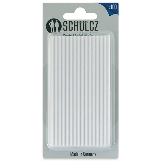 Schulcz Scale Model Building Parts - Treadplates, Pkg of 2, 1:100, 1/8"