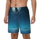 thumbnail image 1 of Fotbe Night Sky Moon Dolphin Traje de Baño para Hombre – Shorts de Natación de Secado Rápido con Forro y Bolsillos-Small, 1 of 6