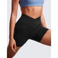 thumbnail image 5 of Shorts CRZ YOGA Butterluxe tiro alto 5" negro talla chica, 5 of 5