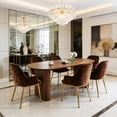 thumbnail image 3 of LHYY Extendable Dining Table TOP,150/190/230x90x75cm,walnut MDF, 3 of 12