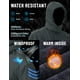 thumbnail image 2 of Chaqueta impermeable TACVASEN para hombre resistente al agua, color gris, talla L, 2 of 7