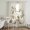 White, Green, Beige, variant on Thanksgiving Sheer Curtains 96 Inch Length 2 Panels Set, Fall White Pumpkin Eucalyptus Leaves Striped Voile Window Treatment Semi Sheer Long Curtains Drapes for Bedroom/Living Room/Kitchen 52"x96"x2