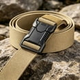 thumbnail image 4 of DayScoop Casual Belt for Men Versatile Waistband Outdoor Elastic Waist Canvas Work Pant Training Belt, 4 of 6