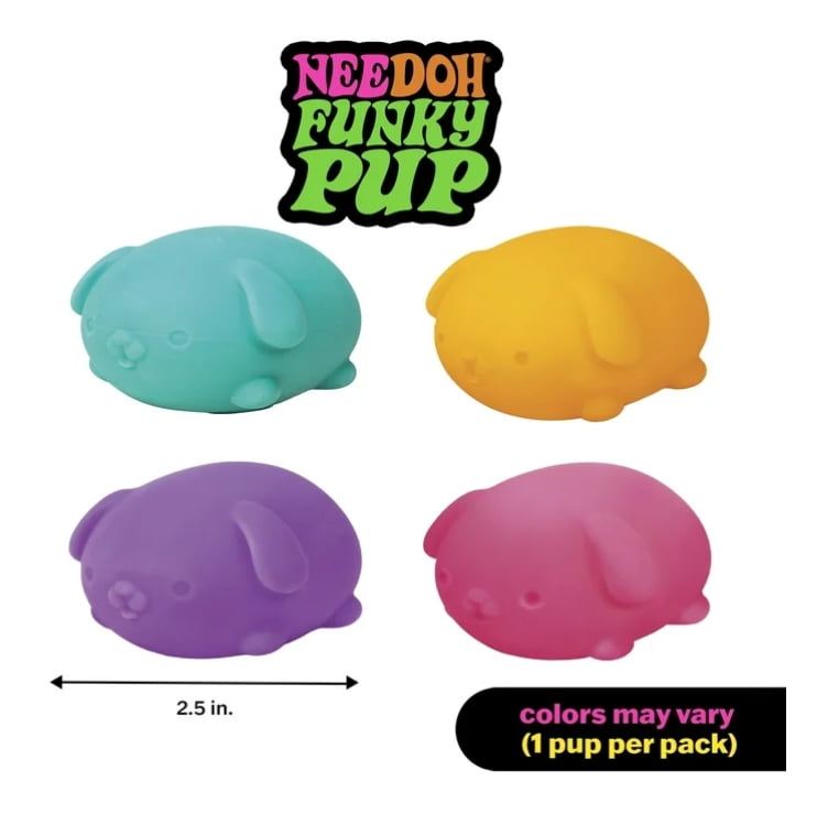 NeeDoh Funky Pup One Random Color