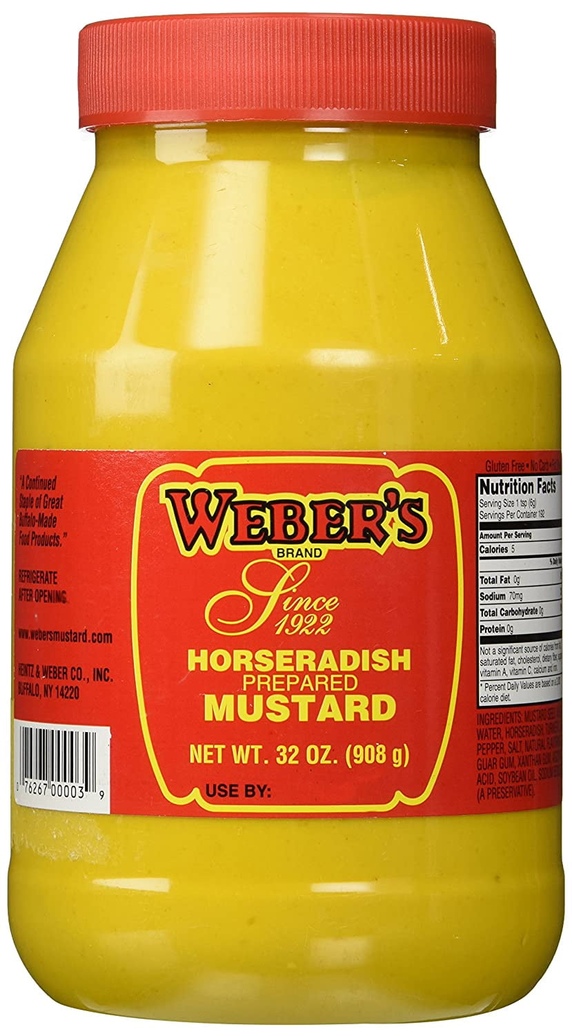 er's Horseradish Mustard 32oz Jar