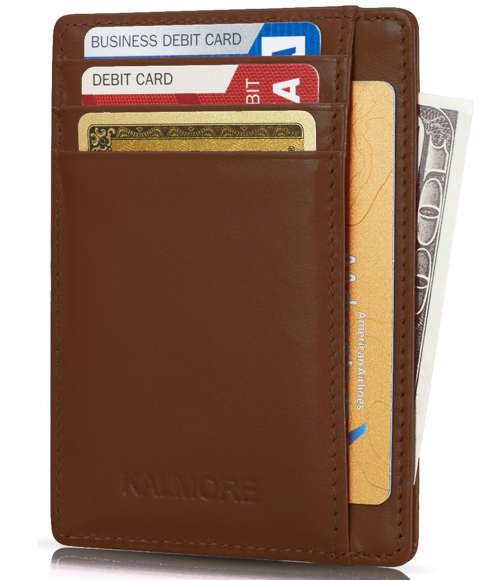 RFID Blocking Wallet Genuine Leather *US SELLER* 1 Day Handling 