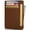 Dbrown, variant on Credit Card Holder with ID Window,RFID Protected card wallet,Genuine Leather Slim Wallets for men and women