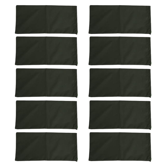Sacs de Sable Anti-Inondation Sacs de Contrôle des Inondations 10 Pcs Sacs de Sable Vides Épaissis 600D Polyester Pliables avec Cordon de Serrage