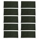 thumbnail image 1 of 10 Uds. Bolsas de arena para inundaciones, bolsas vacías gruesas de poliéster 600D con cordón flexible, bolsas de Control de inundaciones para puerta, garaje, sótano, verde oscuro, 1 of 10