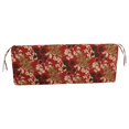 thumbnail image 2 of Blazing Needles 54-inch by 19-inch Patterned Outdoor Spun Polyester Bench Cushion 954X19-REO-32, 2 of 3
