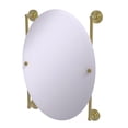 thumbnail image 1 of Que New Collection Oval Frameless Rail Mounted Mirror - QN-27-91-SBR, 1 of 1
