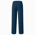thumbnail image 4 of Gibobby Boys Pants Boys Athletic Pants Sweatpants Soft Jogger 3T 4T 5T 6T 7T Pants With Pockets Elastic Waist Drawstring For Kids School Sports Little Boys Winter Pants(9-10 Years,Dark Blue), 4 of 5