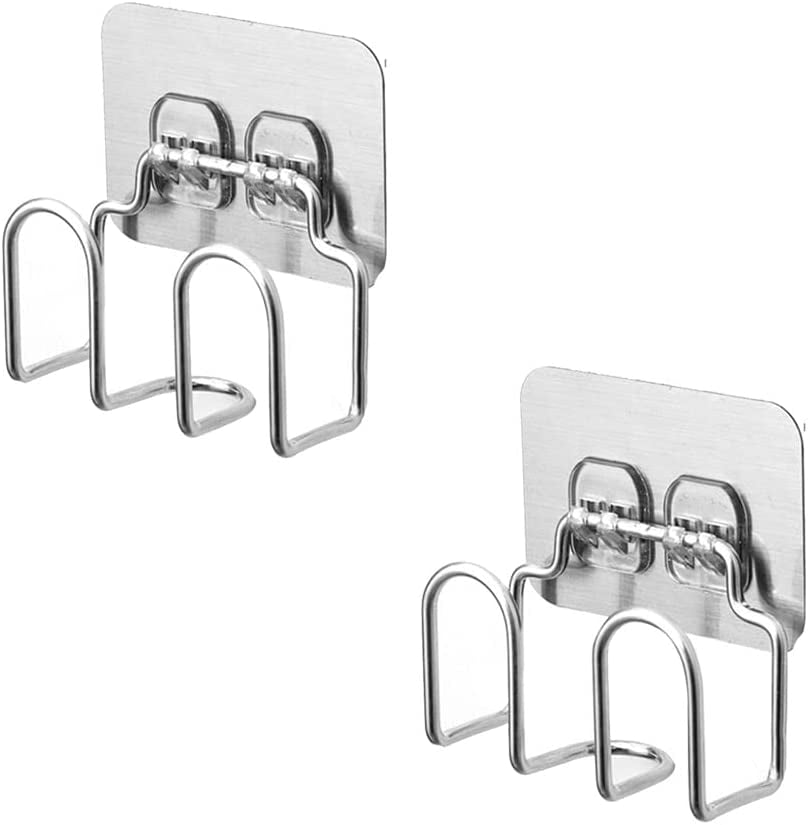 2 PCS of Wall Mount Pot Lid Holder ,Stainless Steel Stainless Steel Pot