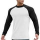 thumbnail image 1 of pstuiky camisas de manga larga para hombre, Suéter informal de moda para hombre, color liso, manga larga y cuello redondo. Tops de talla grande para hombre xl, 1 of 5