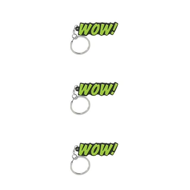 Jumpingount Llaveros de dibujos animados de PVC, llaveros de moda, estilo Simple, multipropósito, duradero, colgante encantador, hebilla, regalos Type4 NO4