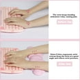 thumbnail image 5 of MANBASNAKE Keyboard Wrist Rest,Memory Foam Wrist Pad Smooth Fiber Hand Rest for TKL Keyboard,Ergonomic Nonslip Comfortable Cushion Set,Typing Pain Relief,Support for Office,PC Gaming,Laptop,Mac(Pink), 5 of 8