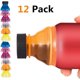 thumbnail image 1 of Tapas transparentes apilables reutilizables y sin BPA para refrescos, cervezas y más, 1 of 7