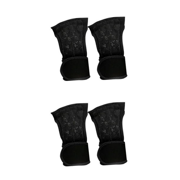 Eigraketly 1 par de guantes de levantamiento de pesas para hombres y mujeres, Protector de palma, entrenamiento de neopreno, ejercicio, mitones de L 2piezas Eigraketly CBP003399