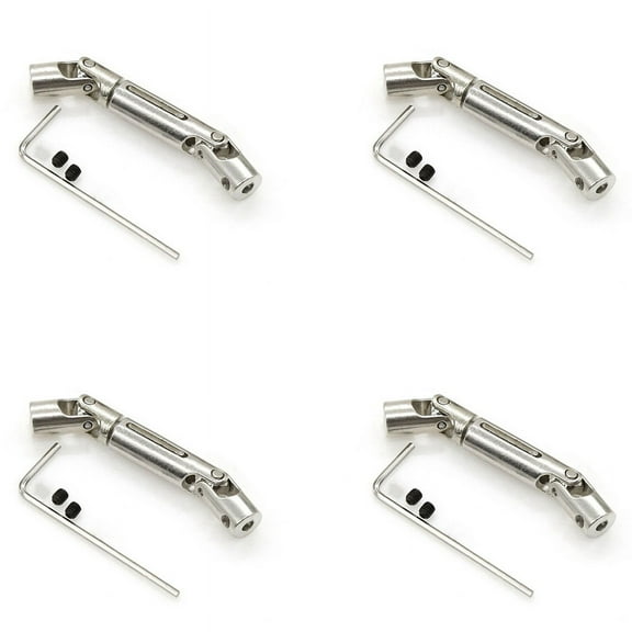 4X Metal CVD Drive Shaft for D12 C24 C34 B14 B24 B16 B36 MN D90 MN99S RC Car Parts Upgrade Accessories,