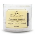 thumbnail image 6 of Carolina Candle Pineapple Verbena 14.5Oz, 3 Wick Candle, White, 6 of 6