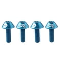 thumbnail image 1 of Paquete de 4 Tornillos M6 de Aleación de Aluminio de 15 Mm para MTB, Bicicleta de Montaña, Bicicleta, Soporte para Botella, Soporte para Manillar, Tor Azul Soledad Pernos de la jaula de la botella de agua, 1 of 7