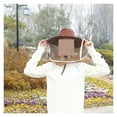 thumbnail image 6 of Cowboy Hat Beekeeping Veil Full Face Neck Cover Protective Gardening Hiking Bee Suit Outdoor Head ,Comfortable and Sturdy, 6 of 6